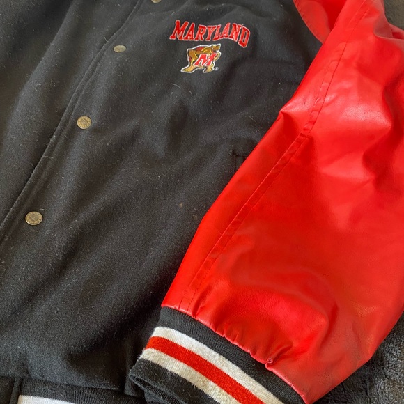 Steve & Barry Maryland Terps Varsity Jacket - Picture 3 of 4